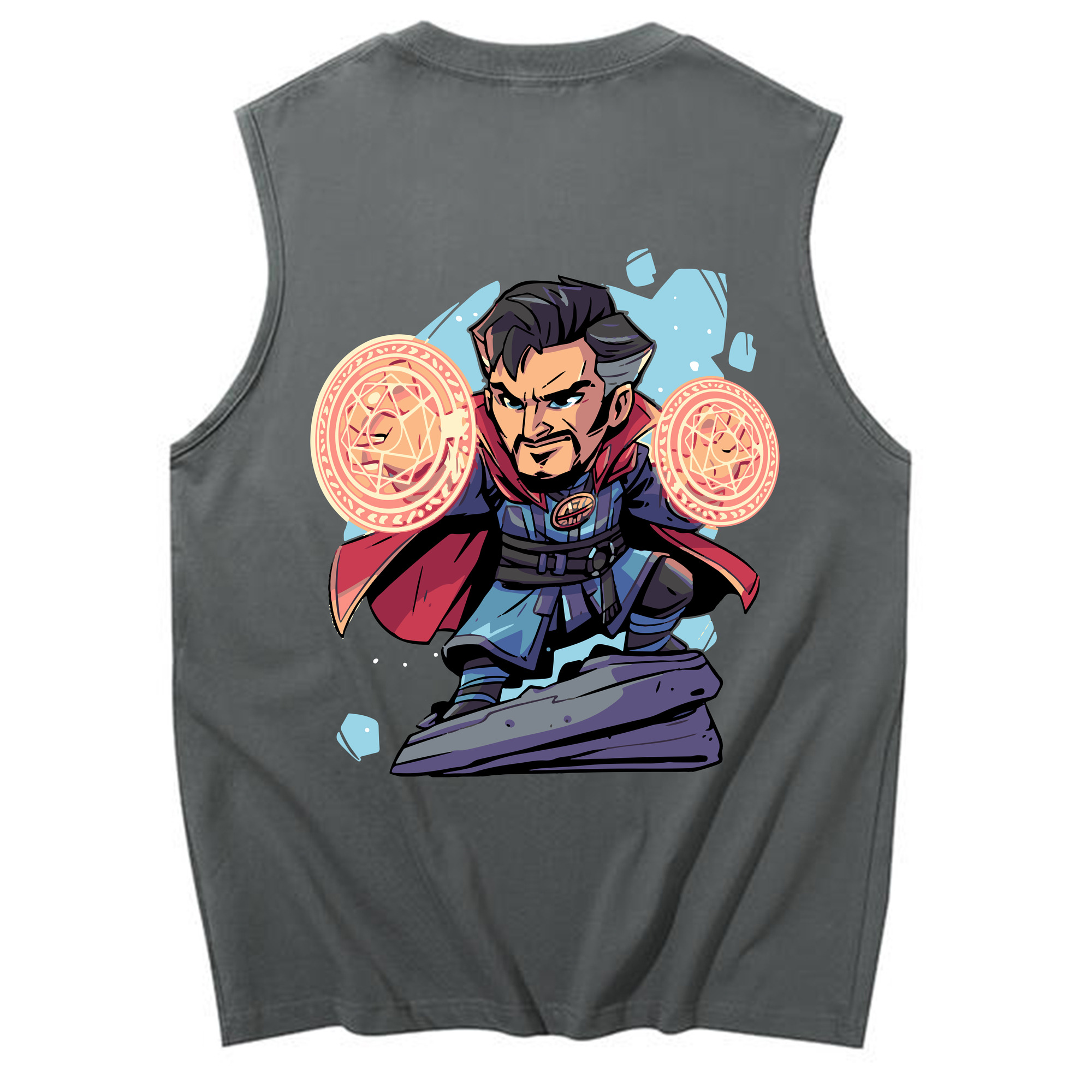 （画像用） アベンジャーズ The Avengers コットン100％タンクトップ（背面プリント）